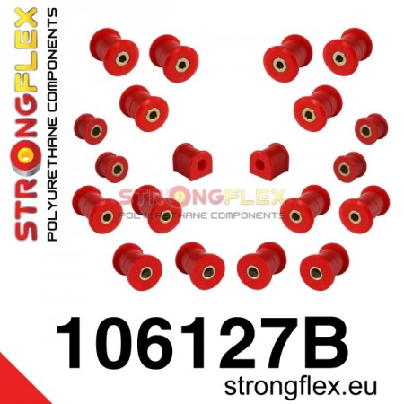 Uložení zadní nápravy, Sada